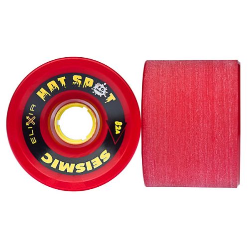 Seismic 76mm HotSpot 82A Red Elixir™ wheels