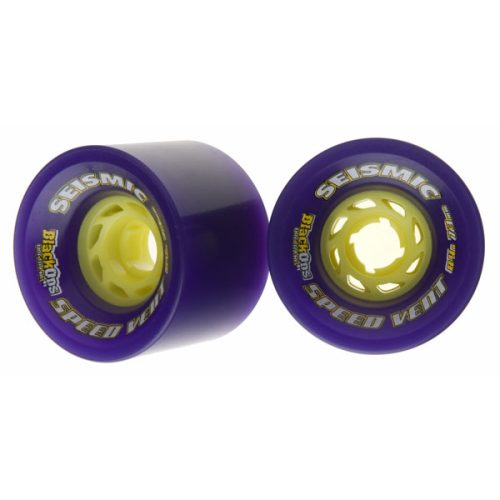 Seismic 73mm Speedvent 84A Purple BlackOps™ wheels