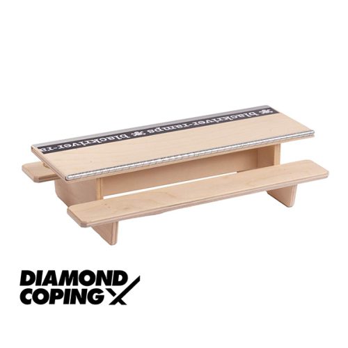 Blackriver table diamond coping