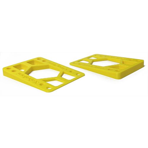 skateboard angled riser pads.