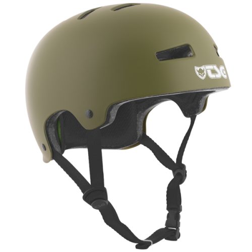 TSG evolution Satin Olive helmet