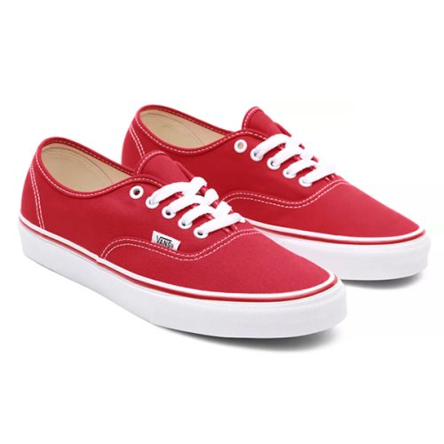 Vans authentc red shoes