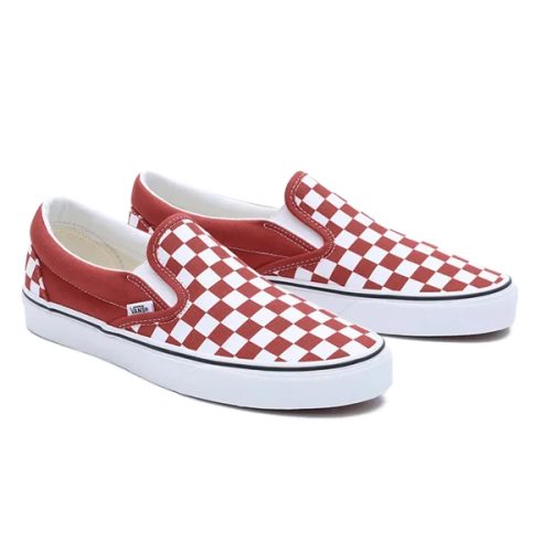 Vans Classic Slip-on Checkerboard Red