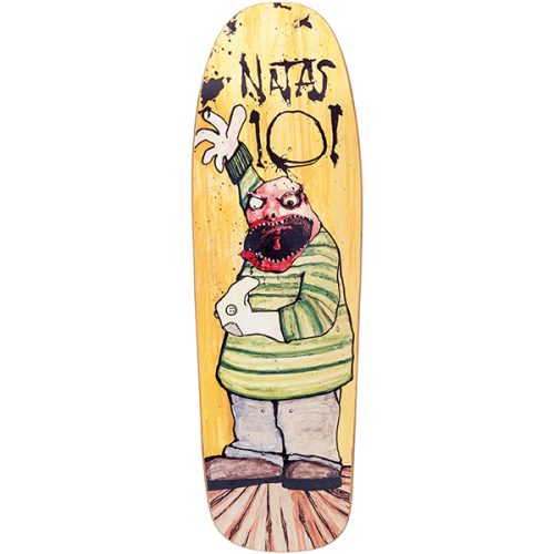 101 Heritage 9.65 Natas Sock Puppet Slick shaped deck