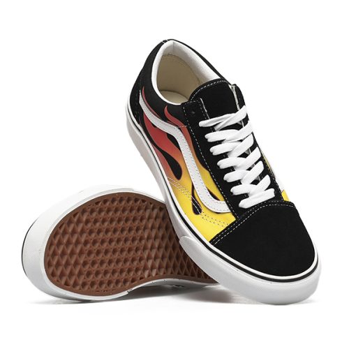 Vans Old SKool Flame Black True White shoes