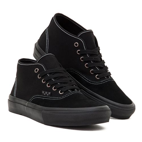 Vans Skate Authentic Mid Black Shoes