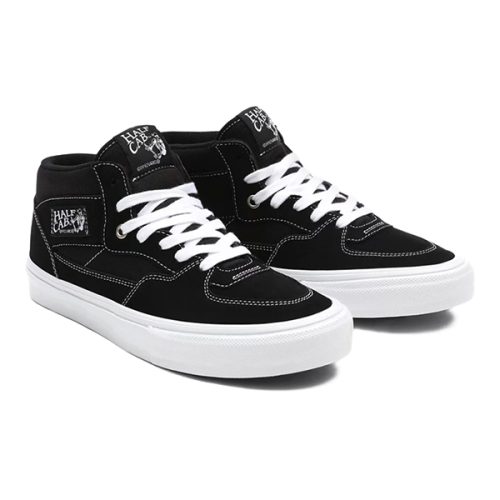 Vans Skate Half Cab Black White Shoes