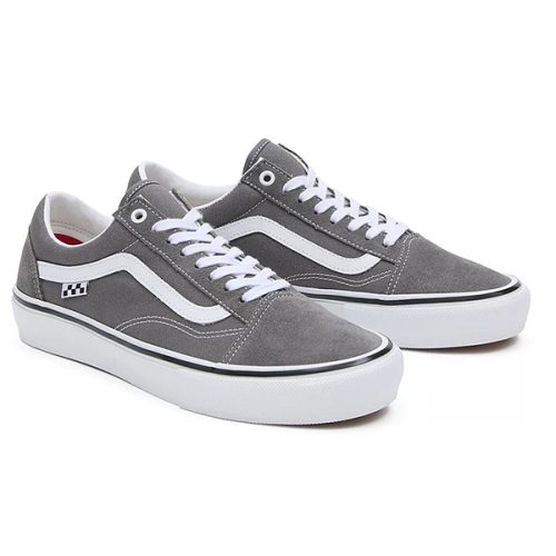 vans classic skate old skool pewter white