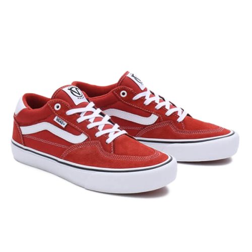 vans rowan red white shoes