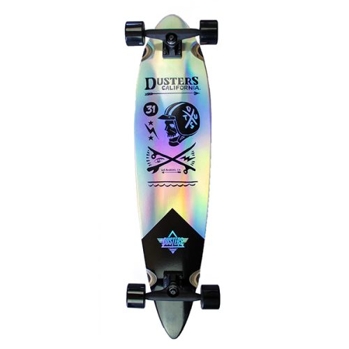 Dusters Moto Cosmic Longboard Holographic 37" complete